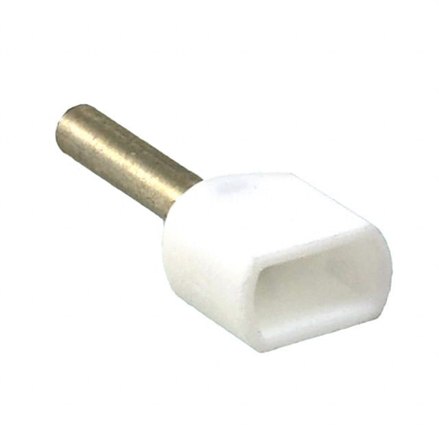 966144-1 DBL COND TUBLER END SLE 2X20AWG