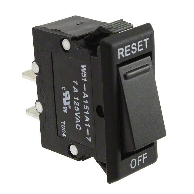 W51-A151A1-7 CIR BRKR THRM 7A 250VAC 50VDC