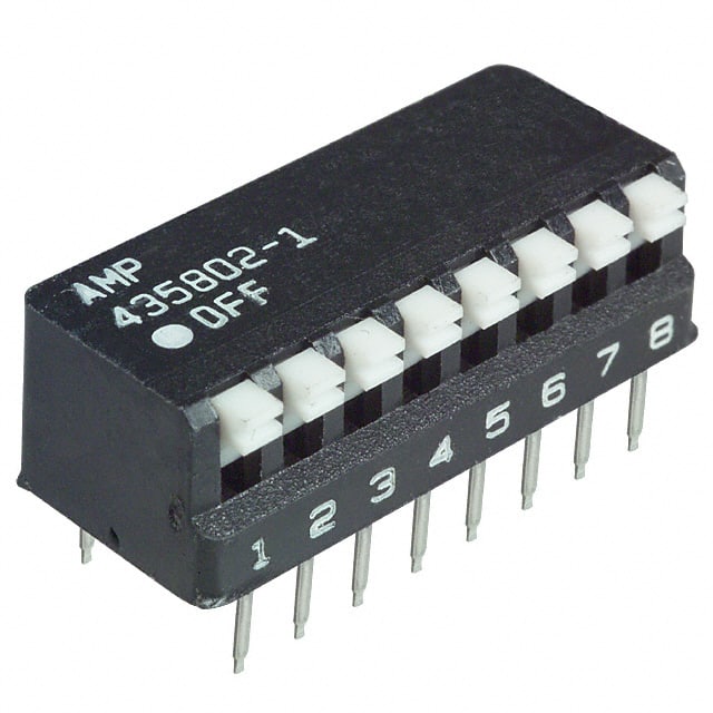 435802-1 SWITCH PIANO DIP SPST 25MA 24V