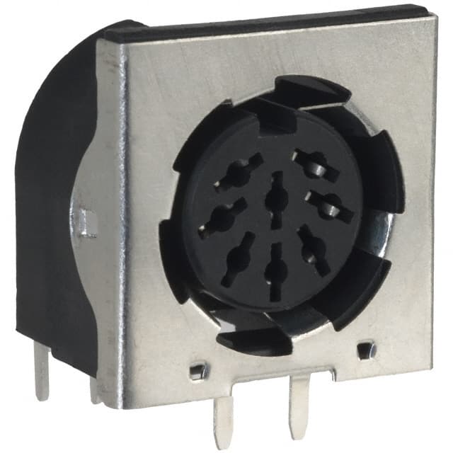 5212047-1 CONN RCPT FMALE DIN 8POS SOLDER