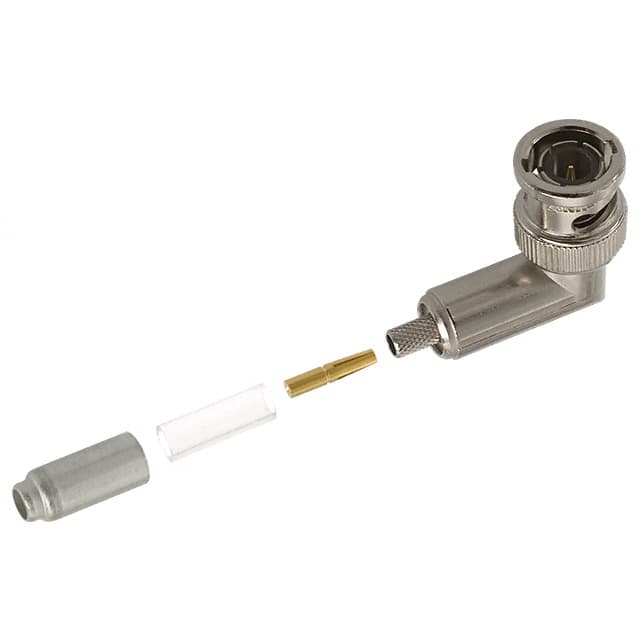 413959-3 CONN BNC PLUG R/A 50 OHM CRIMP