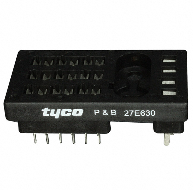 27E630 SOCKET 6 POLES IN LINE