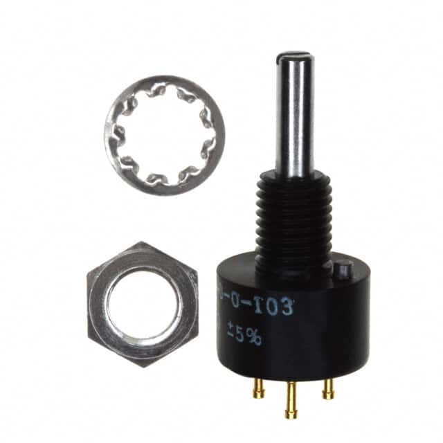 140B00103 POT 10K OHM 2W WIREWOUND LINEAR