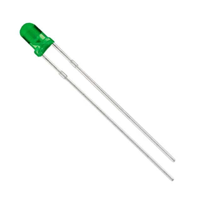 LTH3MM12VFR4500 LED GREEN CLEAR 3MM THRU HOLE