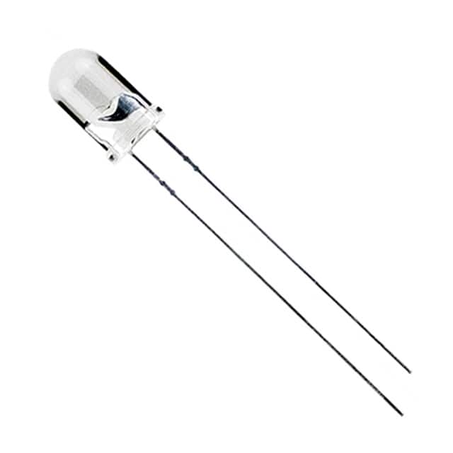 LTH5MM12VFR4400 LED WHITE CLEAR 5MM THRU HOLE
