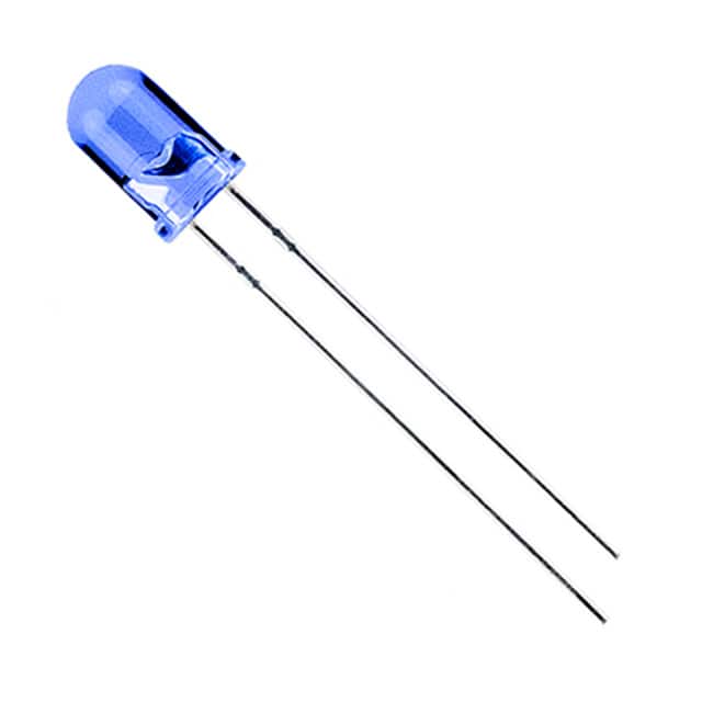 LTH5MM12VFR4600 LED BLUE CLEAR 5MM THRU HOLE
