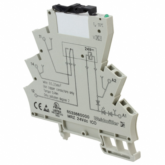 8533660000 RELAY GEN PURPOSE SPDT 6A 24V