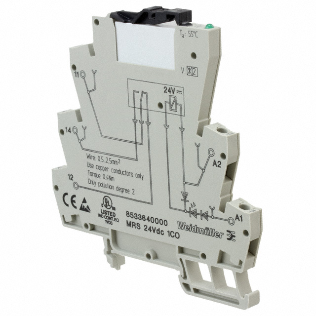 8533640000 RELAY GEN PURPOSE SPDT 6A 24V