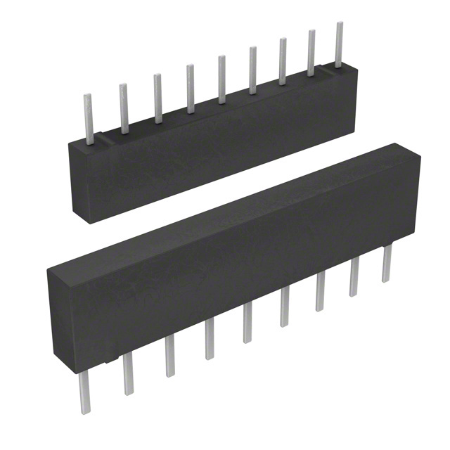 4309R-101-100LF RES ARRAY 8 RES 10 OHM 9SIP