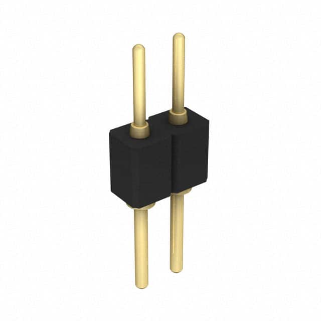350-10-102-00-001101 CONN HDR 2POS T/H 0.100 GOLD