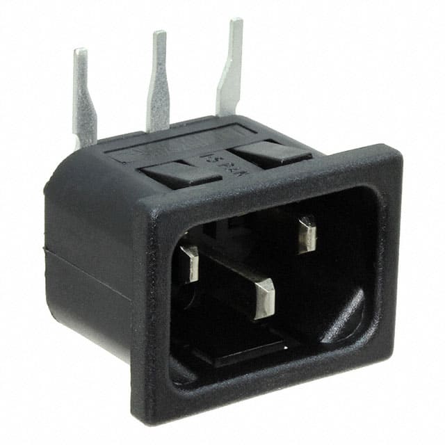 PX0575/15/PC PWR ENT RCPT IEC320-C14 PNL SLDR