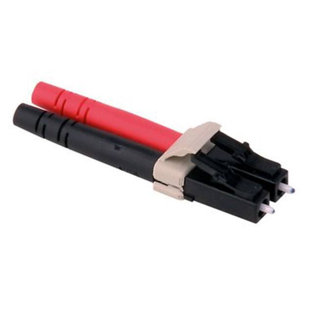 6606-D CONN FIBER LC PLUG DUPLX 125UM