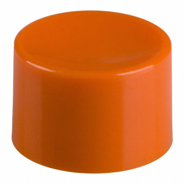 752704000 CAP PUSHBUTTON ROUND ORANGE