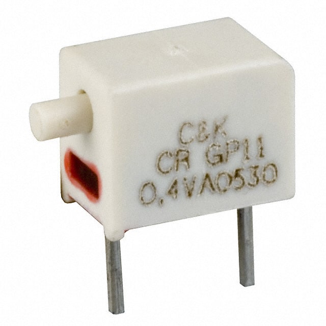 GP11MCBE SWITCH PUSH SPST-NO 0.4VA 20V