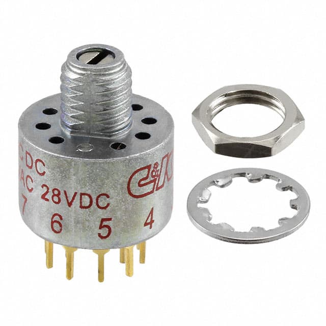 MB05L2NCGD SWITCH ROTARY 5POS 250MA 125V