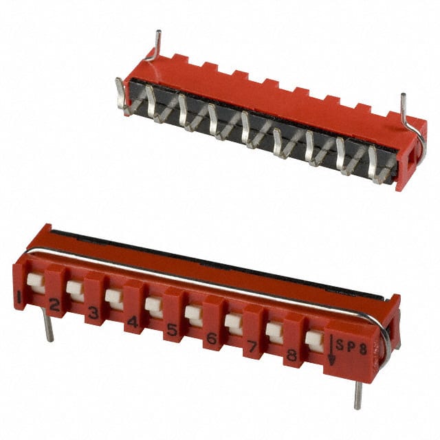 SP08A SWITCH SLIDE DIP SPST 10MA 20V