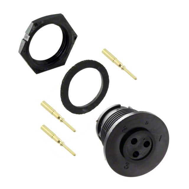 7280-3PG-300 CONN RCPT MALE 3POS GOLD CRIMP