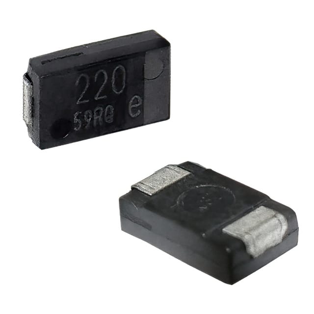 SPA101M04B CAP ALUM POLY 100UF 20% 4V SMD