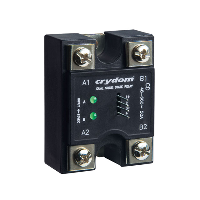 CD2425D1U RELAY SSR DUAL 25A ZERO PNL MNT