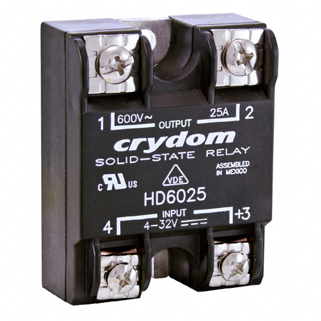 HD60125 RELAY SSR 125A 660VAC DC