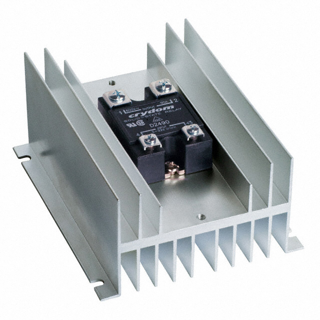 HS072-D2490 RELAY SSR SPST 65A W/HEATSINK ZC