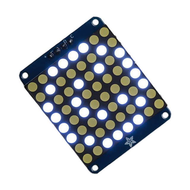 1614 1.2 8X8 WHITE LED MATRIX W/I2C B