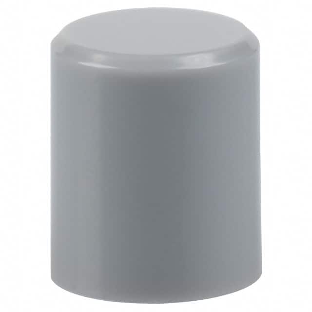 TAGGRY CAP PUSHBUTTON ROUND GRAY