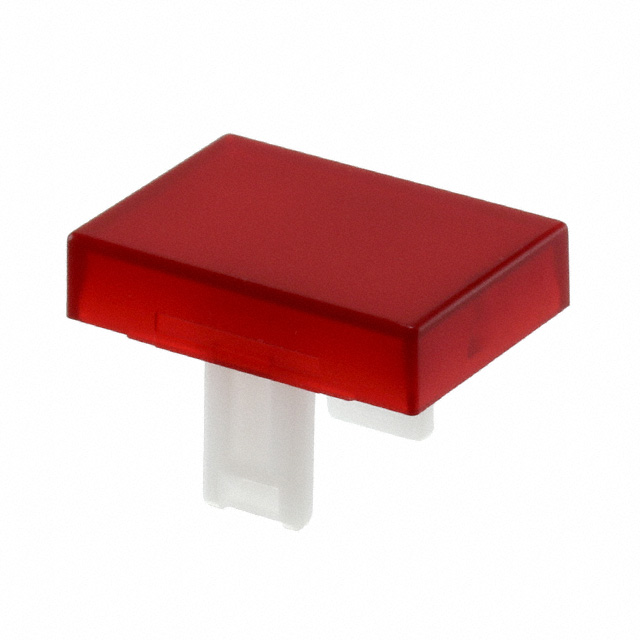 31-901.2 LENS RED FLAT 15.2X21.2 PLASTIC