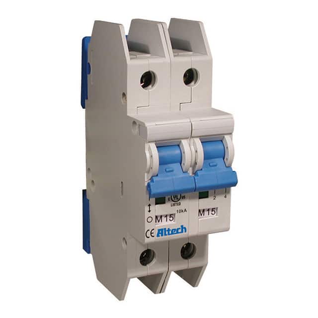 2DU10L CIR BRKR THRM-MAG 10A LEVER