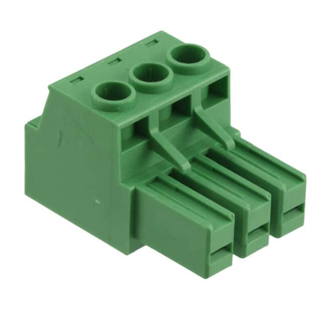 ET0301500000G TERM BLOCK PLUG 3POS STR 7.62MM