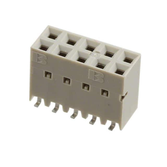 95290-305ALF CONN RCPT 10POS DUAL .100 SMD