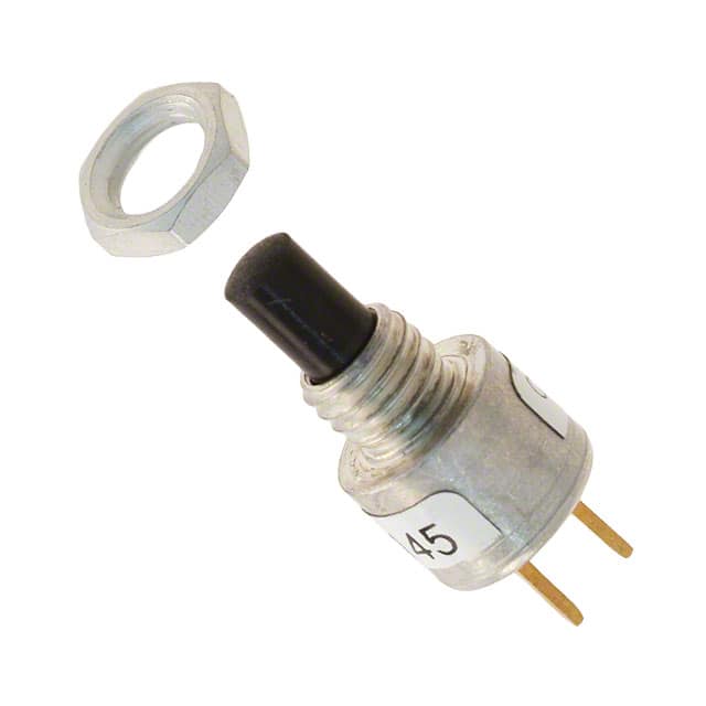 39-401 BLK SWITCH PUSH SPST-NO 0.15A 28V