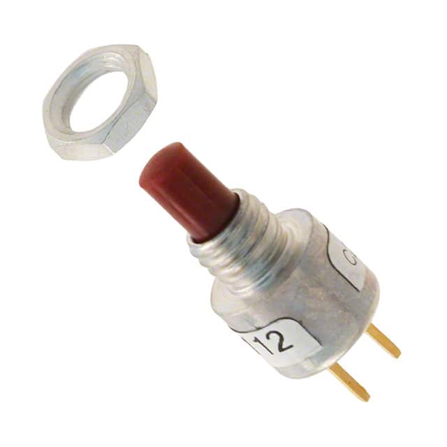 39-401 RED SWITCH PUSH SPST-NO 0.15A 28V