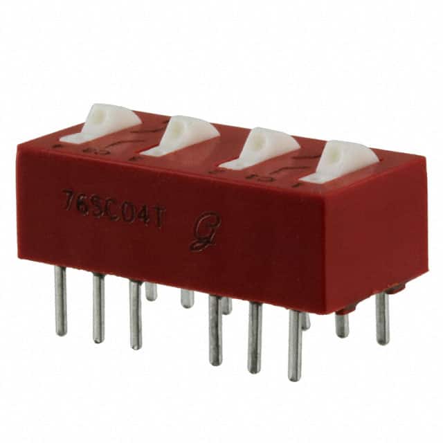 76SC04T SWITCH ROCKER DIP SPDT 150MA 30V