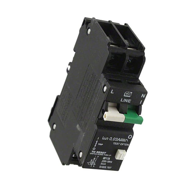 C5A2P-GFI CIR BRKR MAG-HYDR 5A 240VAC
