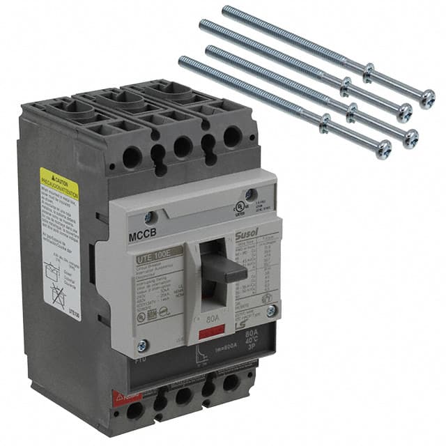 UTE100E-FTU-80-3P-LL-UL CIR BRKR THERM 80A 600VAC/500VDC
