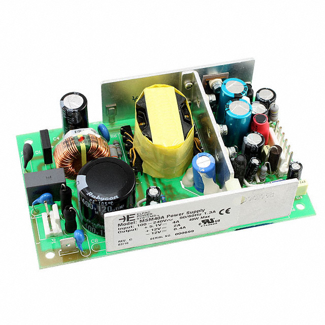 MSM40A AC/DC CONVERTER 5.1V +/-12V 40W