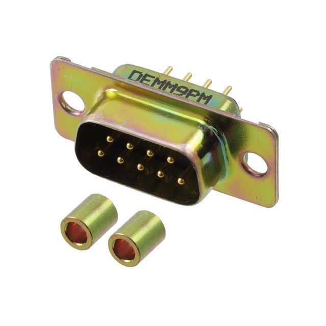 DEMM-9P-M CONN DSUB PLUG 9POS PNL MNT SLDR