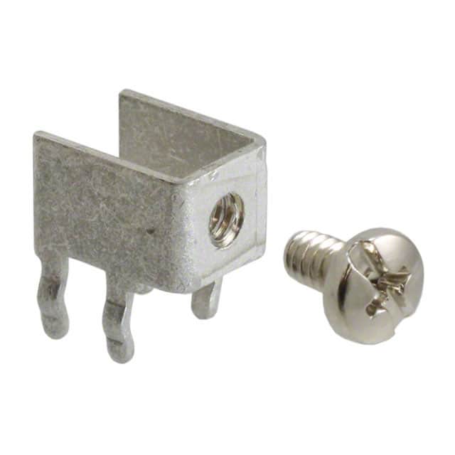 7692 TERM SCREW 6-32 4 PIN PCB RA