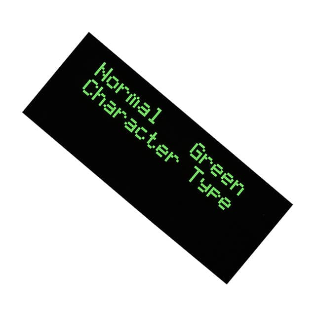 LOD-H02004DP-G 20X4 CHAR OLED MOD GREEN PIXEL B