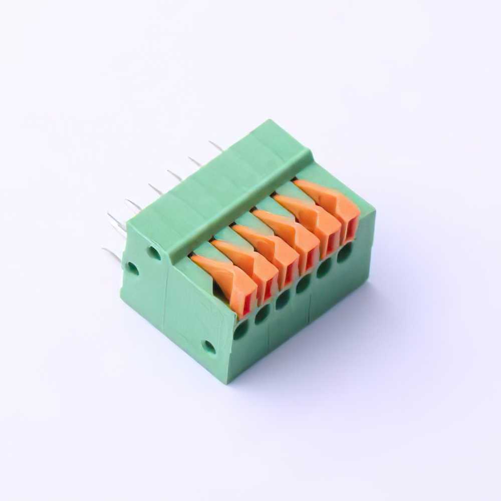 JL141V-25406GA12.54mm 1x6P Number of P per row: 6 Number of rows: 1