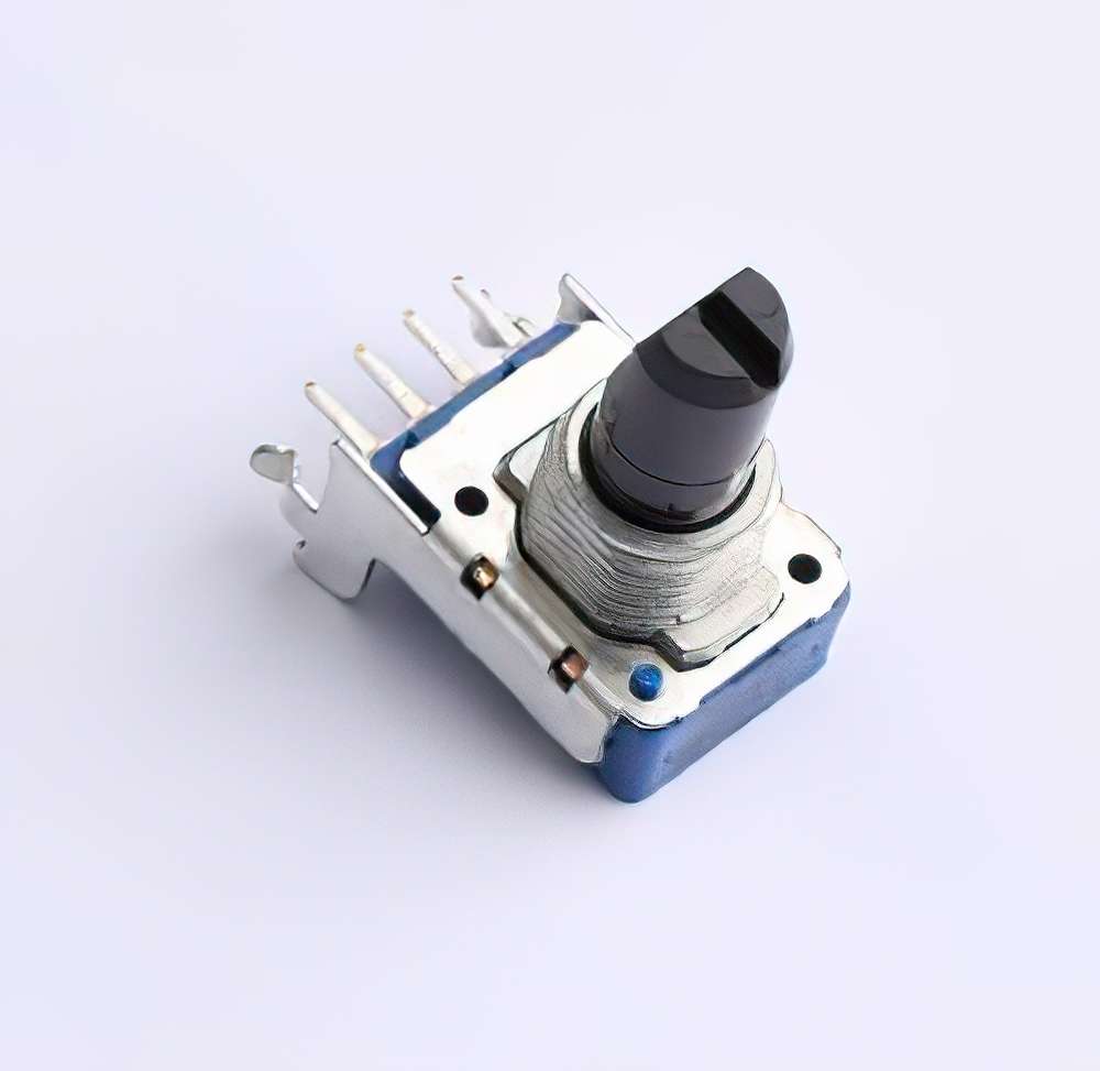 RK11K112000PInsulated shaft hinged rotary potentiometer