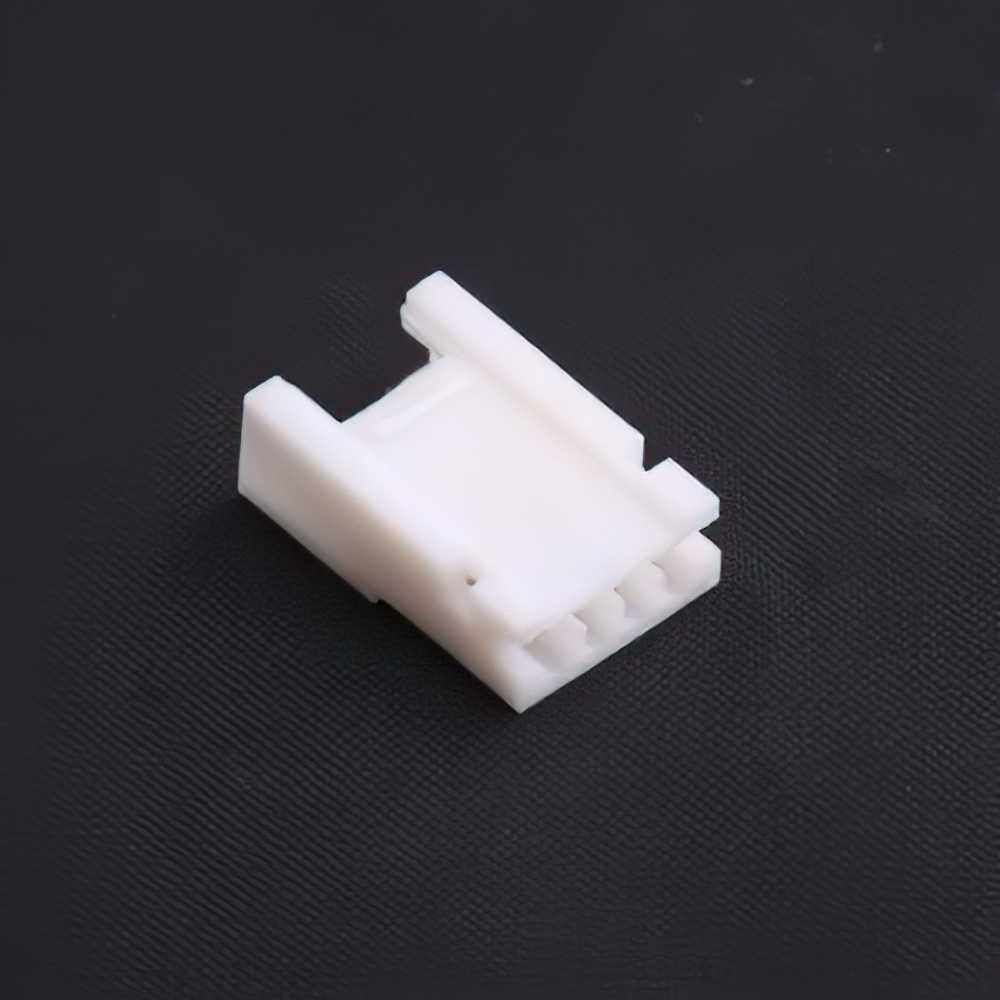 HX20022-4R2mm 1x4P Master Rubber Shell Buckle White