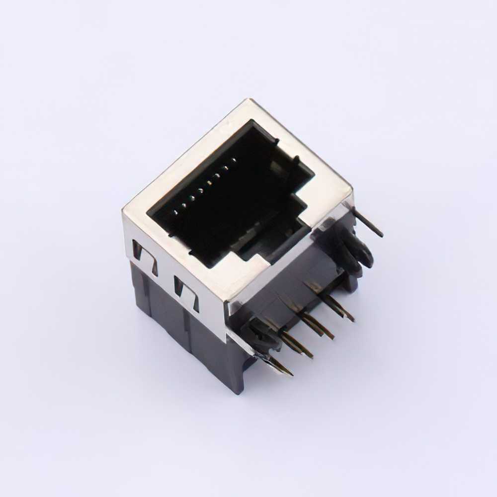 HC-RJ45-058-1-7RJ45 8P/8C copper shell with shielding 18 lengths without light semi-shielded