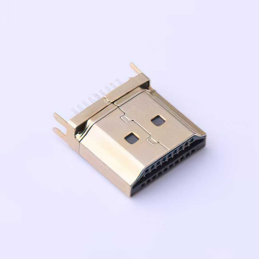 HYC109-HDMIA19-160HDMI Male P-number:19 A TYPE Clamp 1.6 Gold Plated