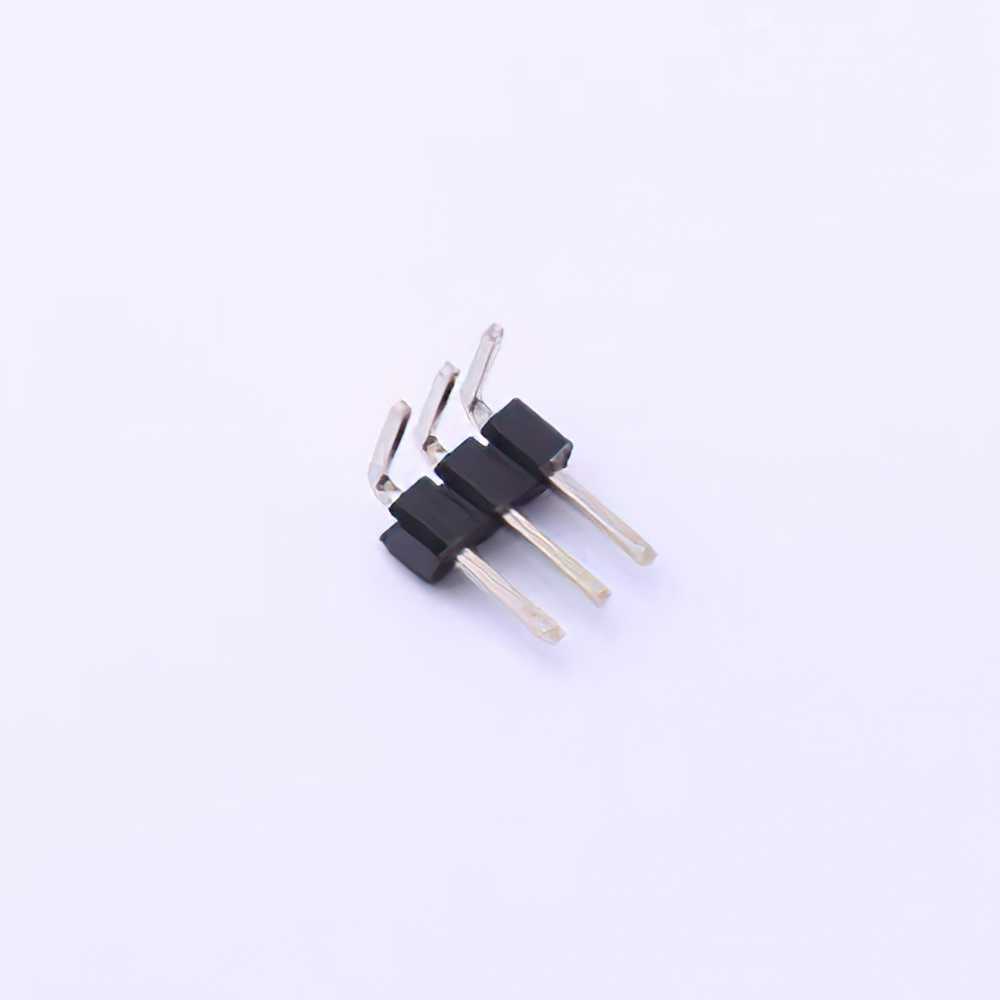 PZ200-1-03-W 2mm 1x3P Bent Pins Square Pins