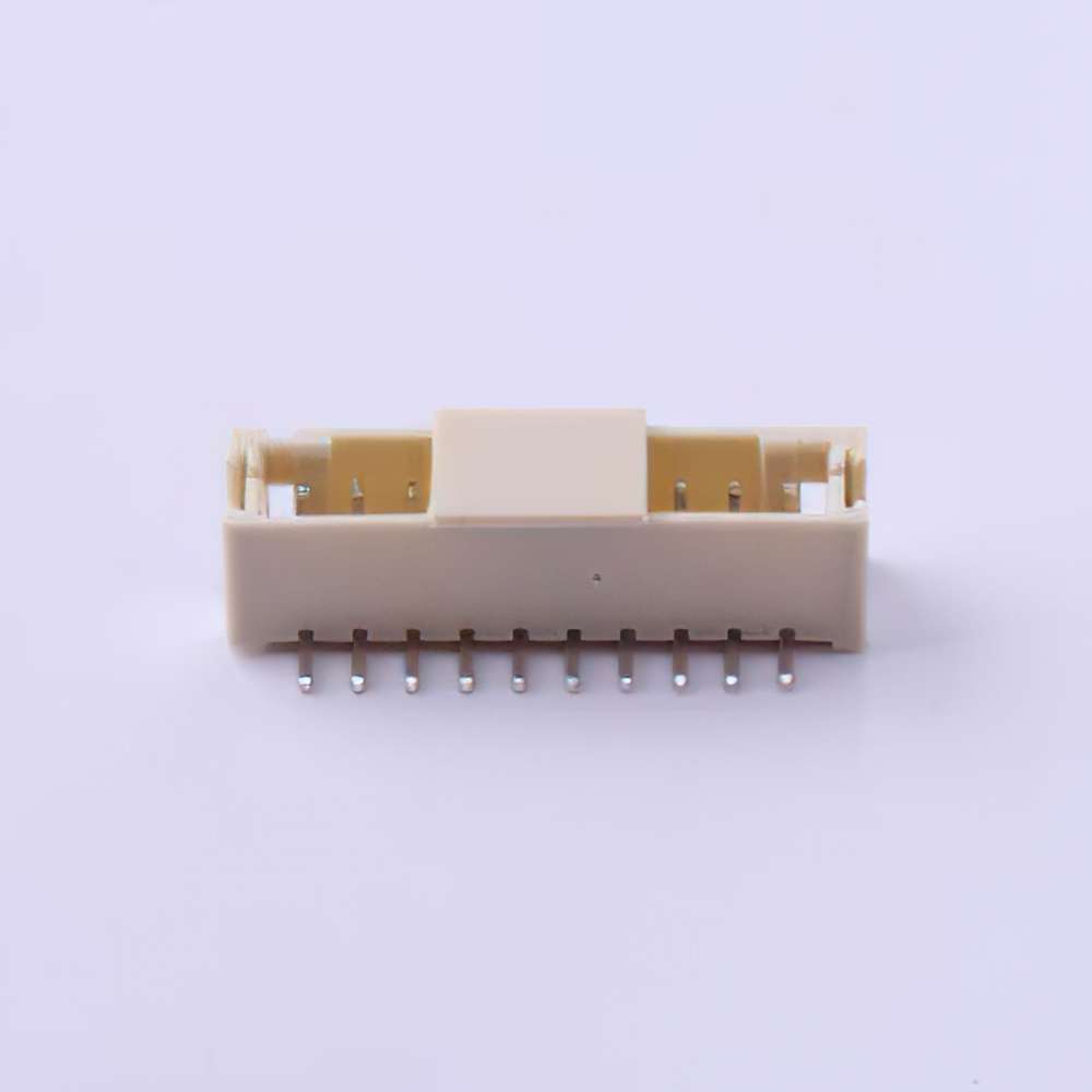 HX20007-10AB PH 2mm 1x10P vertical sticker female seat
